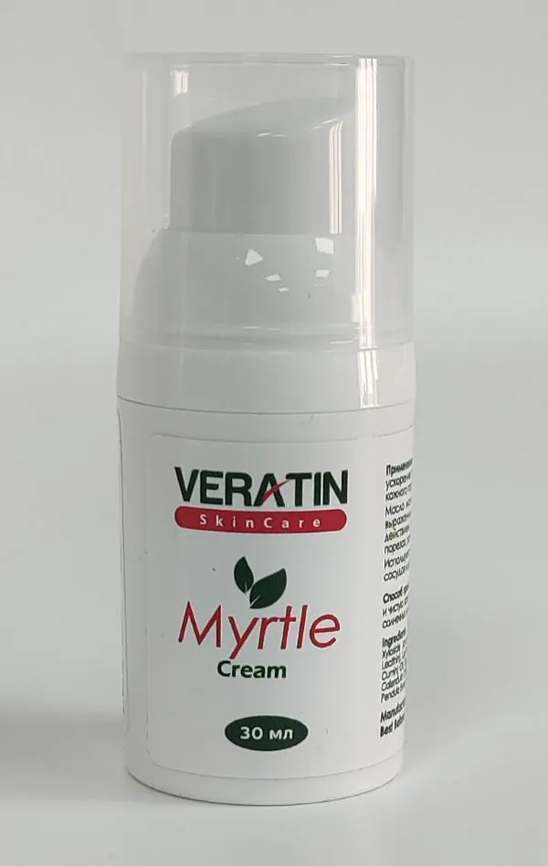 Крем "Myrtle" ТМ VERATIN Skin Care (30 мл флакон)