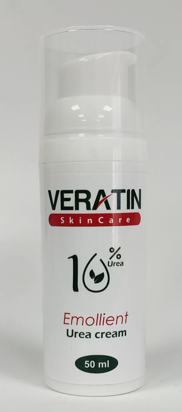 Смягчающий крем с мочевиной ТМ VERATIN Skin Care (50 мл флакон)