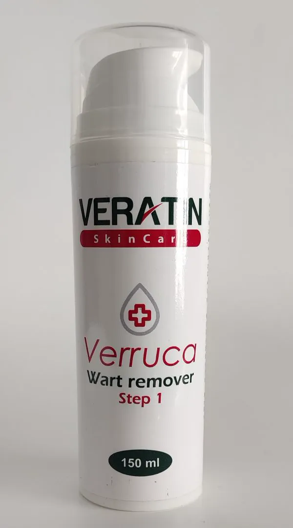 Крем-гель от бородавок "Verruca"ТМ VERATIN Skin (150 мл флакон)