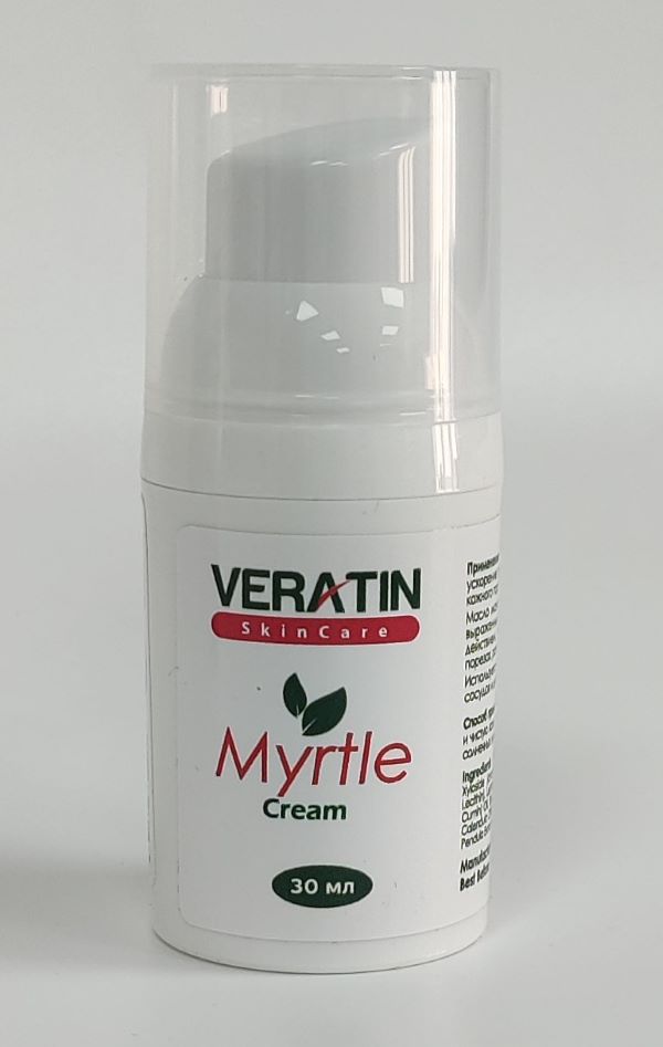 Крем "Myrtle" ТМ VERATIN Skin Care (30 мл флакон)